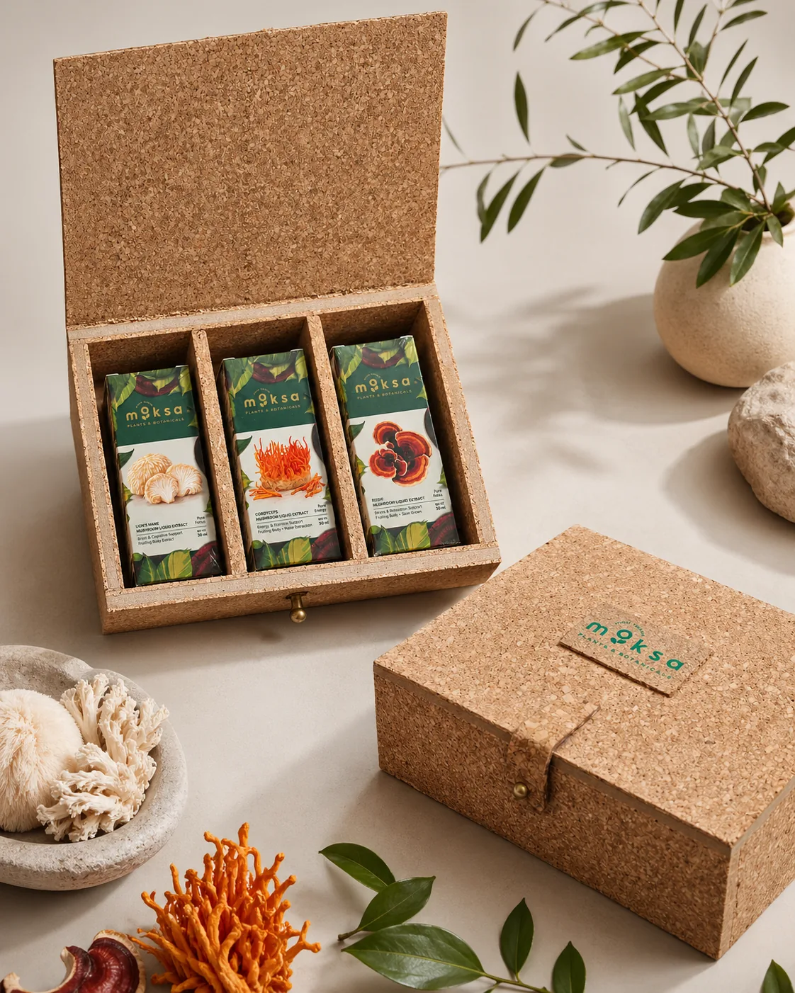 Moksa Mushroom Trio